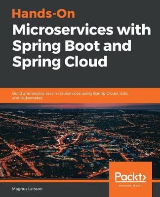 Book cover for Hands-On Microservices with Spring Boot and Spring Cloud