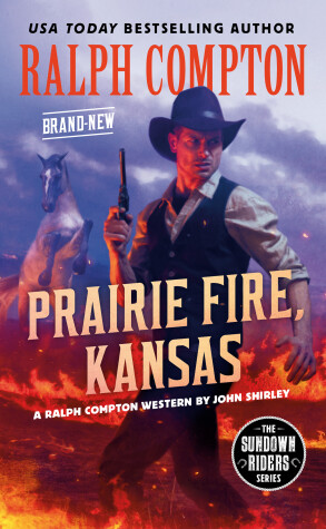 Book cover for Ralph Compton Prairie Fire, Kansas