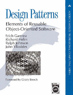 Book cover for Design Patterns:Elements of Reusable Object-Oriented Software with    Applying UML and Patterns:An Introduction to Object-Oriented Analysis and Design and the Unified Process