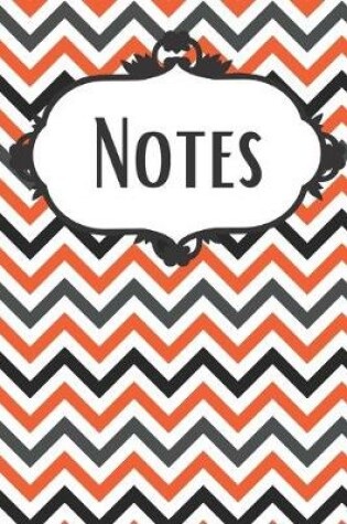 Cover of Halloween Chevron Portable Notebook