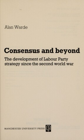 Book cover for Consensus and Beyond