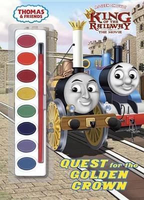 Cover of Quest for the Golden Crown (Thomas & Friends)