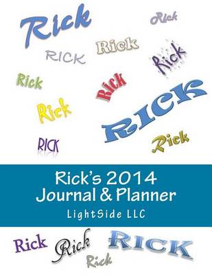 Book cover for Rick's 2014 Journal & Planner