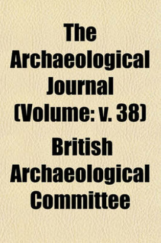 Cover of The Archaeological Journal (Volume