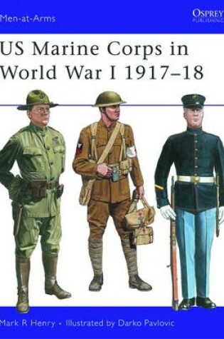 Cover of US Marine Corps in World War I 1917-18