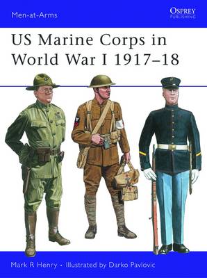 Book cover for US Marine Corps in World War I 1917-18