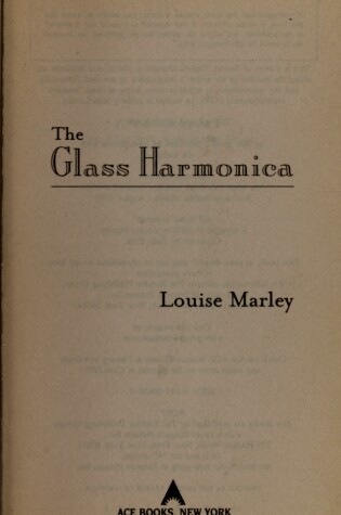 Cover of Glass Harmonica