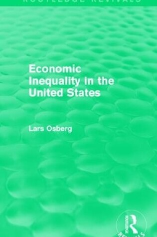 Cover of Economic Inequality in the United States