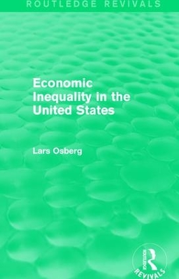Cover of Economic Inequality in the United States