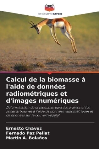 Cover of Calcul de la biomasse � l'aide de donn�es radiom�triques et d'images num�riques