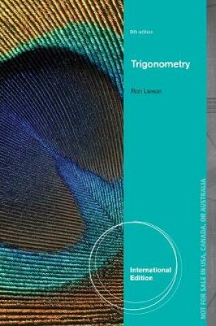 Cover of Trigonometry, International Edition