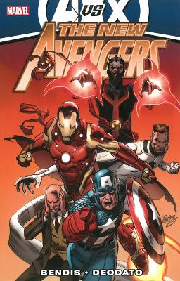 Book cover for New Avengers by Brian Michael Bendis - Volume 4 (AVX)
