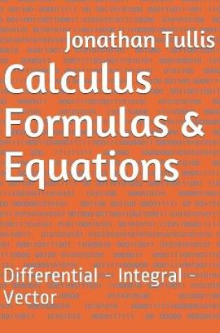 Cover of Calculus Formulas & Equations