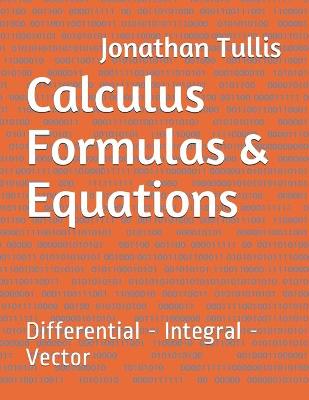 Book cover for Calculus Formulas & Equations