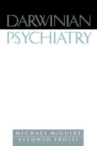 Cover of Darwinian Psychiatry