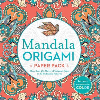 Book cover for Mandala Origami Paper Pack