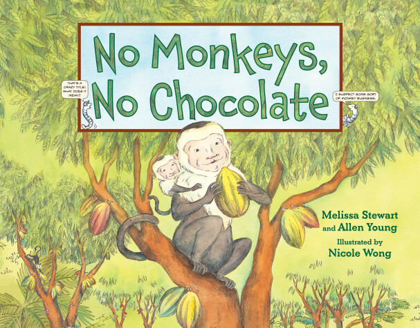 Book cover for No Monkeys, No Chocolate