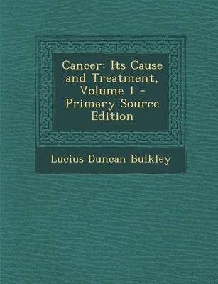 Book cover for Cancer