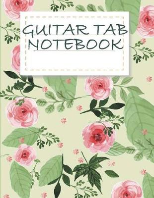 Book cover for Guitar Tab Notebook