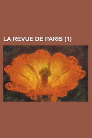 Cover of La Revue de Paris (1)