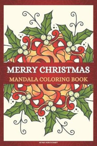 Cover of Merry Christmas Mandala Coloring Book