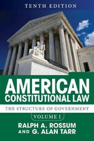 Cover of American Constitutional Law, Volume I