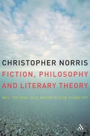 Cover of Fiction, Philosophy and Literary Theory