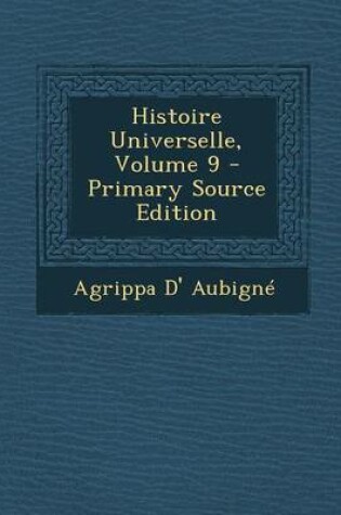 Cover of Histoire Universelle, Volume 9