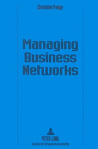 Cover of Managing Business Networks