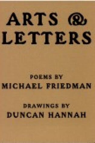 Cover of Arts & Letters