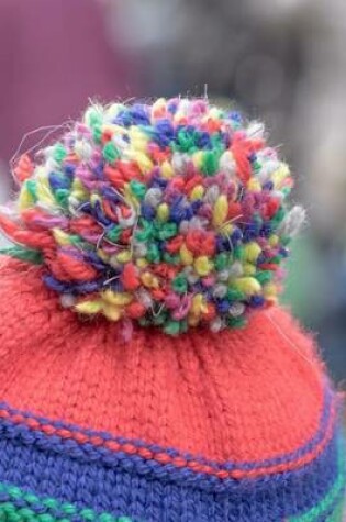 Cover of Colorful Pom Pom on a Knitted Winter Hat Journal