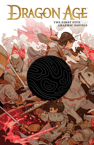 Book cover for Dragon Age: The First Five Graphic Novels