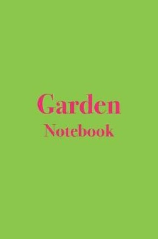 Cover of Garden Notebook