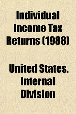 Book cover for Individual Income Tax Returns (1988)