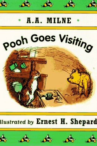 Cover of Pooh Goes Visiting Mini Board Book