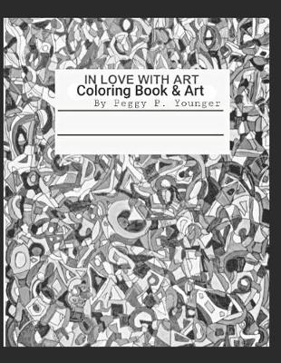 Cover of In Love With Art Coloring Book