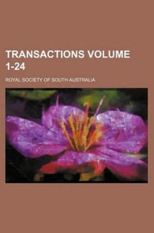 Cover of Transactions Volume 1-24