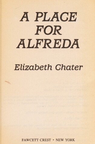 Cover of A Place for Alfreda