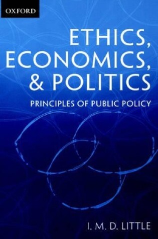 Cover of Ethics, Economics, and Politics