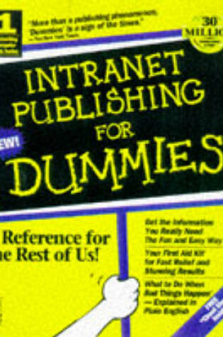 Cover of Intranet Publishing For Dummies