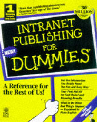 Book cover for Intranet Publishing For Dummies