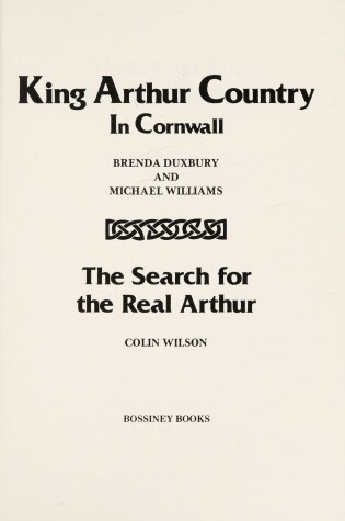 Cover of King Arthur Country in Cornwall