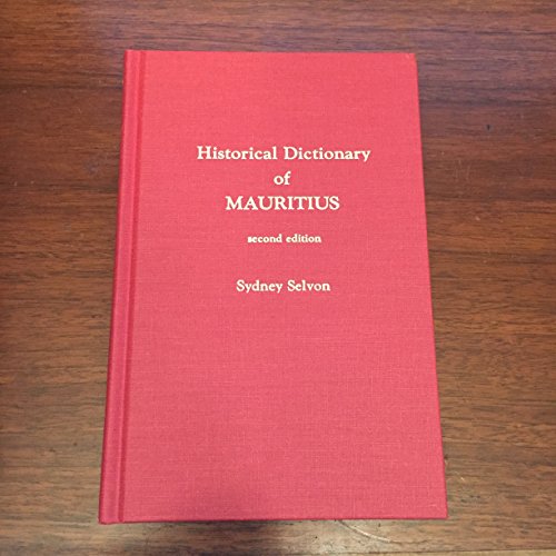 Book cover for Historical Dictionary of Mauritius