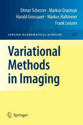 Cover of Variational Methods in Imaging