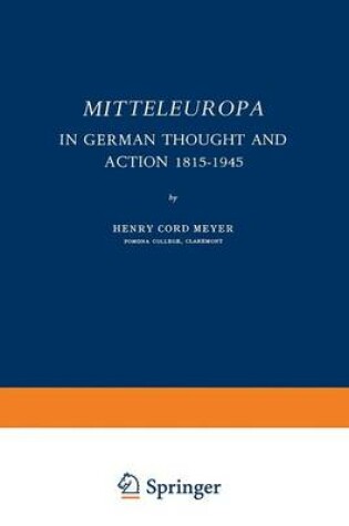 Cover of Mitteleuropa