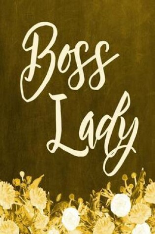 Cover of Chalkboard Journal - Boss Lady (Yellow)