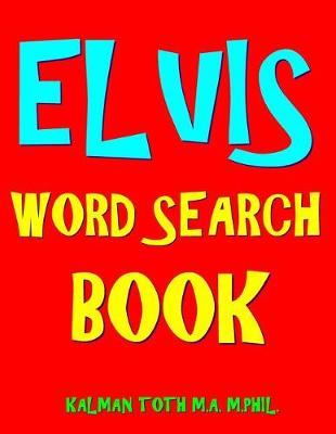 Book cover for Elvis Word Search Book