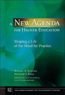 Cover of A New Agenda for Higher Education