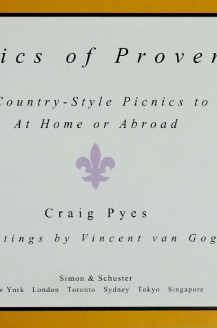 Cover of Picnics of Provence