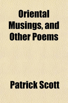 Book cover for Oriental Musings, and Other Poems